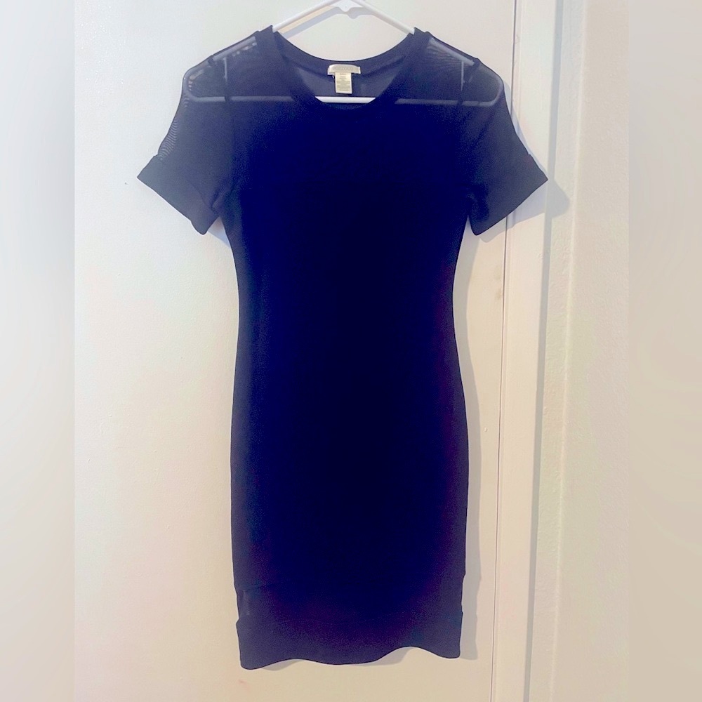 Bozzolo Short Sleeve Mesh Dress